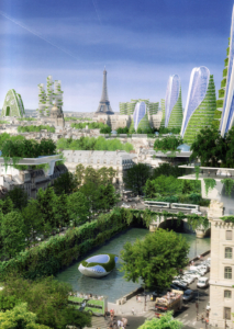 Paris Smart City – Paris – Pour une ville durable, dense et connectée – © Éditions Michel Lafon, 2015 – © Vincent Callebaut Architectures