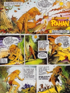 Rahan – La Jeunesse de Rahan – Tome 2 — © Éditions Soleil, 2019 — © Roger Lécureux et André Chéret, 1989