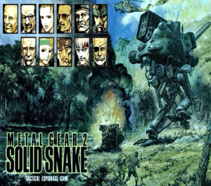Metal Gear 2 : Solid Snake — Console MSX 2 — © Hideo Kojima 1990 — © Konami 1990