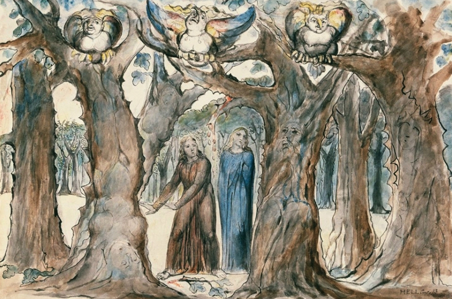 La Divine Comédie : L’Enfer — William Blake