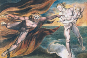 Les Anges du bien et du mal — William Blake — 1795-1805