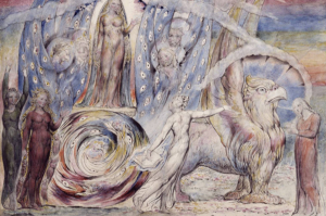 Béatrice et Dante — William Blake — 1824-1827